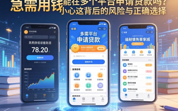 急需用钱能在多个平台申请贷款吗？小心这背后的风险与正确选择