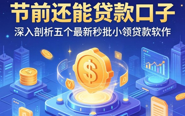 节前还能贷款口子，深入剖析五个最新秒批小额贷款软件