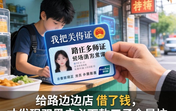 我把身份证压给路边小店借了钱，才发现双黑户必下款的口子全是坑