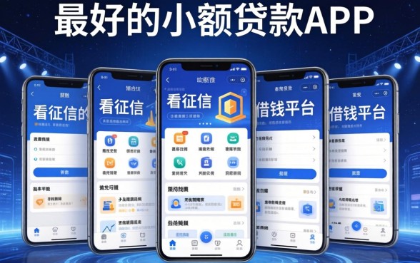 最好通过的小额贷款app，陈列五个不看征信的借钱平台
