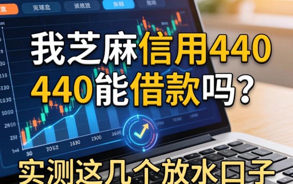 我芝麻信用440能借款吗？实测这几个放水口子