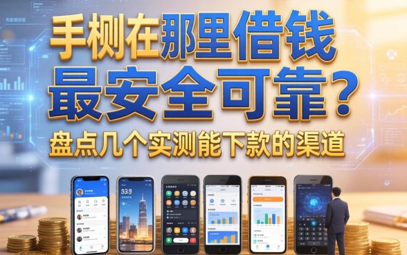 手机在哪里借钱最安全可靠？盘点几个实测能下款的渠道