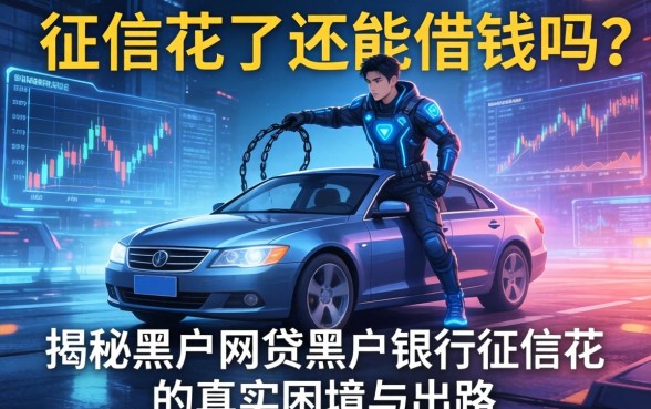 征信花了还能借钱吗？揭秘黑户网贷黑户银行征信花的真实困境与出路
