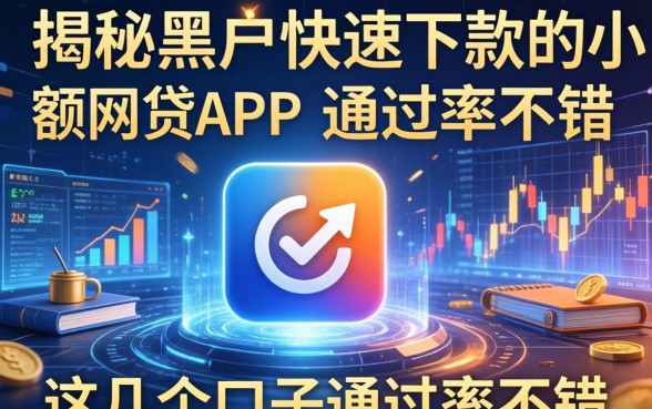揭秘黑户快速下款的小额网贷app，这几个口子通过率不错