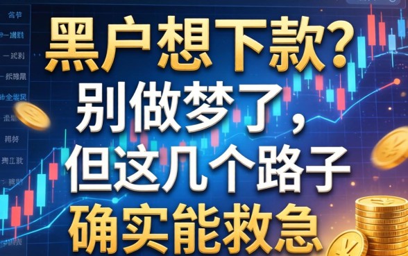 黑户想下款？别做梦了，但这几个路子确实能救急