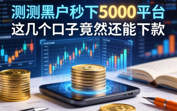实测黑户秒下5000的平台，这几个口子竟然还能下款