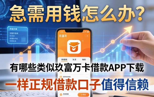 急需用钱怎么办？有哪些类似玖富万卡借款app下载一样正规的借款口子值得信赖？