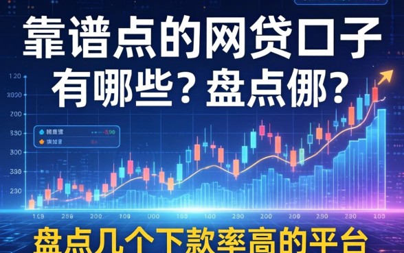 靠谱点的网贷口子有哪些？盘点几个下款率高的平台