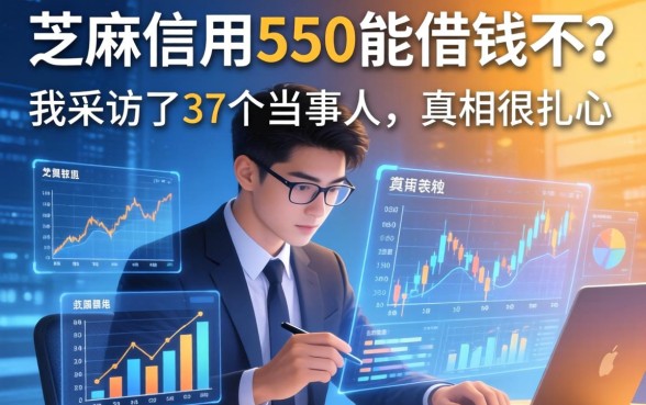 芝麻信用550能借钱不？我采访了37个当事人，真相很扎心