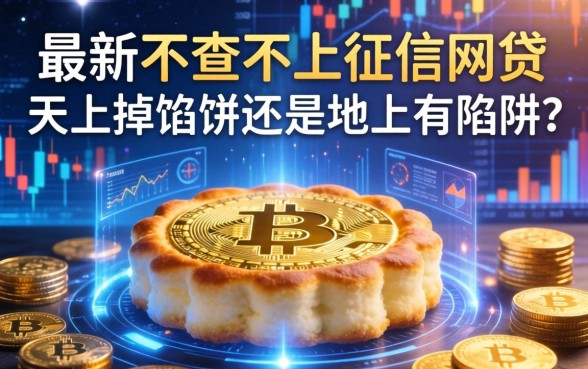 最新不查不上征信的网贷：天上掉馅饼还是地上有陷阱？