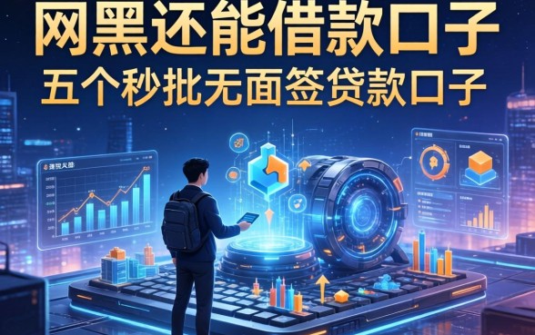 网黑还能借款的口子，详细阐述五个秒批无面签贷款口子