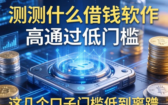 实测什么借钱软件高通过低门槛，这几个口子门槛低到离谱