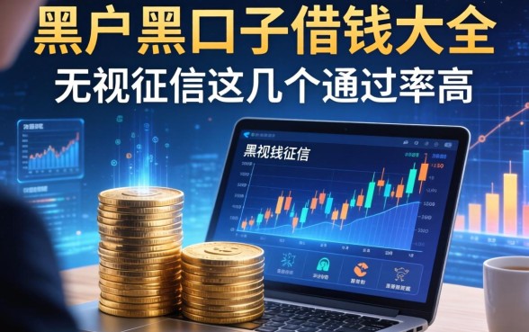 黑户2026黑口子借钱大全：无视征信这几个通过率高