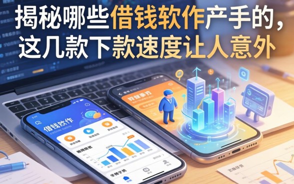 揭秘哪些借钱的软件要手机，这几款下款速度让人意外