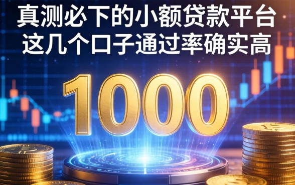 实测必下的小额贷款平台1000，这几个口子通过率确实高