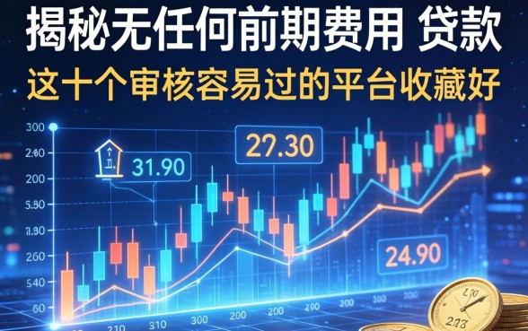 揭秘无任何前期费用的贷款：这十个审核容易过的平台收藏好