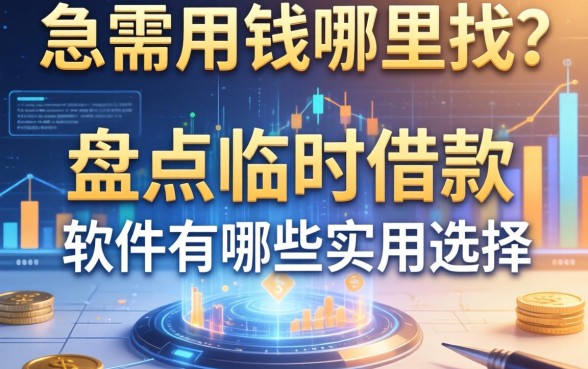 急需用钱哪里找？盘点临时借款的软件有哪些实用选择