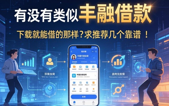 有没有类似丰融借款那样下载就能借的软件？求推荐几个靠谱的！