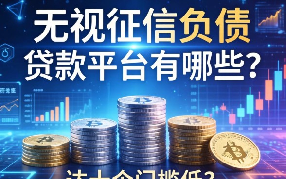 无视征信负债的贷款平台有哪些？整理了这十个门槛低的