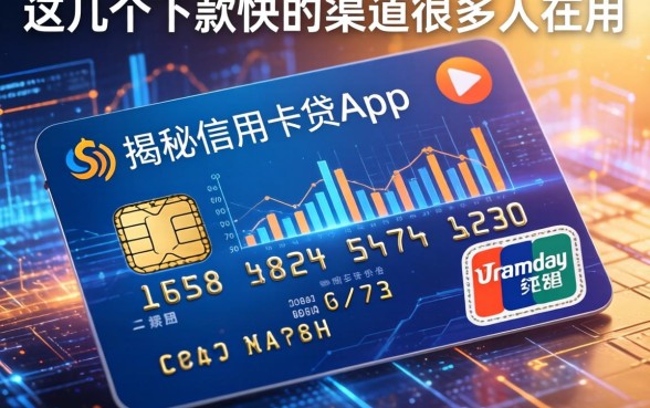 揭秘信用卡贷app：这几个下款快的渠道很多人都在用