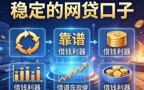 比较稳定的网贷口子，归纳五个靠谱借钱利器