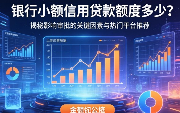 银行小额信用贷款额度多少？揭秘影响审批的关键因素与热门平台推荐