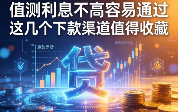 实测利息不高容易通过的网贷，这几个下款渠道值得收藏