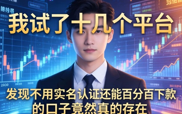 我试了十几个平台，发现不用实名认证还能百分百下款的口子竟然真的存在