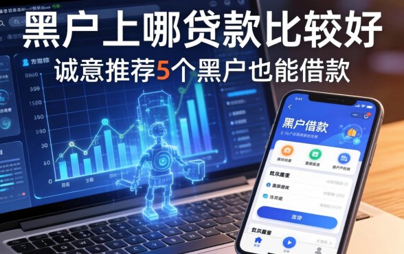 黑户上哪贷款比较好，诚意推荐5个黑户也能借款的软件
