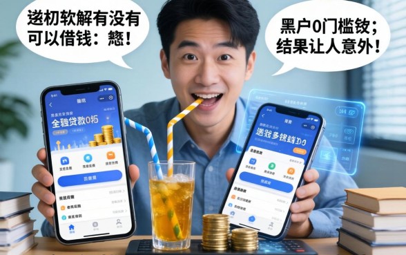 我翻遍了手机软解有没有可以借钱的和黑户0门槛贷款app，结果让人意外