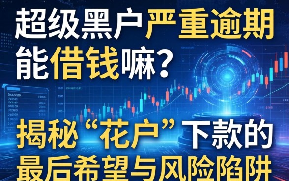 超级黑户严重逾期能借钱嘛？揭秘“花户”下款的最后希望与风险陷阱