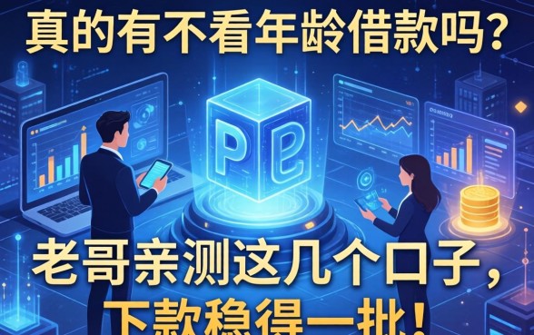 真的有不看年龄的借款吗？老哥亲测这几个口子，下款稳得一批！
