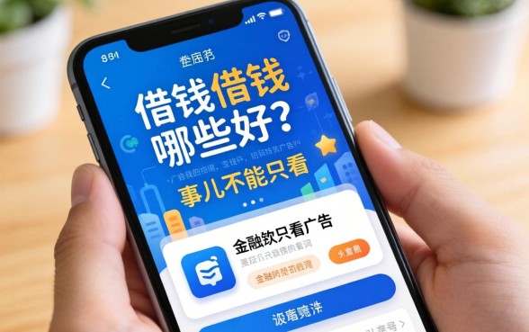 手机借钱软件哪些好？这事儿不能只看广告词