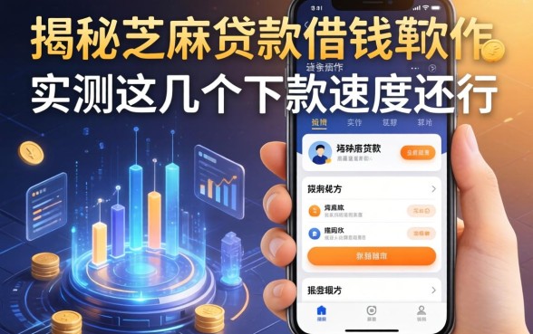 揭秘芝麻贷款借钱软件：实测这几个下款速度还行