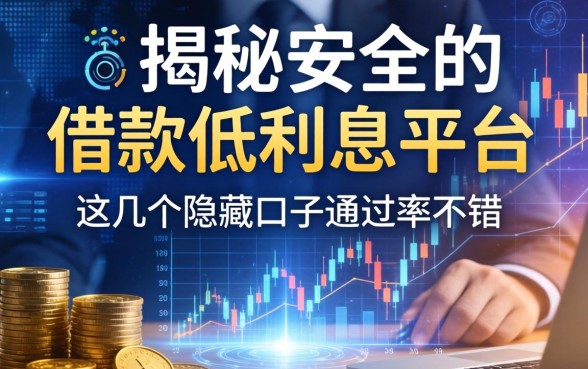 揭秘安全的借款低利息平台，这几个隐藏口子通过率不错