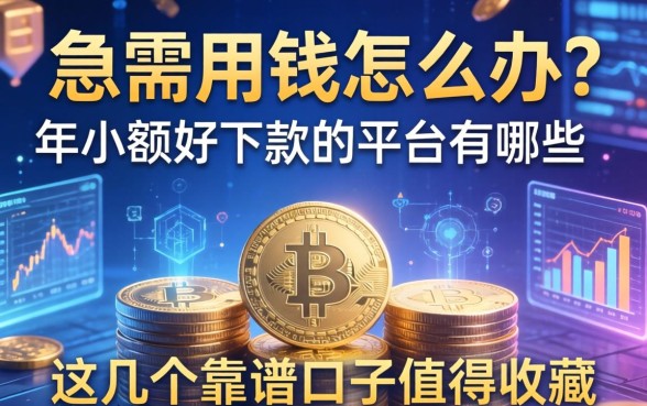 急需用钱怎么办？2026年小额好下款的平台有哪些？这几个靠谱口子值得收藏