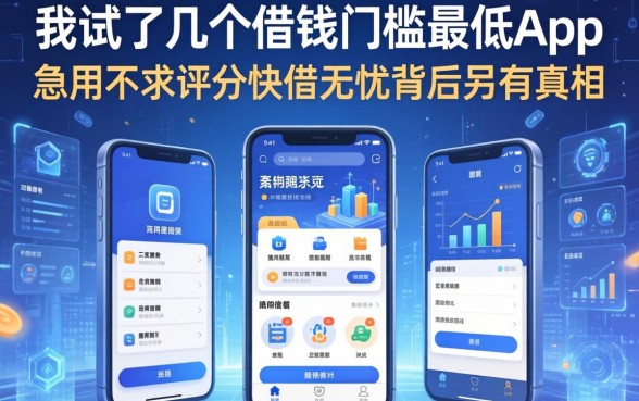 我试了几个借钱门槛最低的app，发现急用不求评分快借无忧背后另有真相
