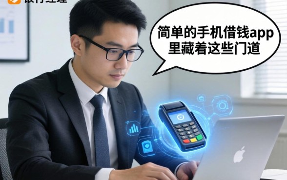 银行经理私下说：简单的手机借钱app里藏着这些门道