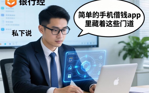 银行经理私下说：简单的手机借钱app里藏着这些门道