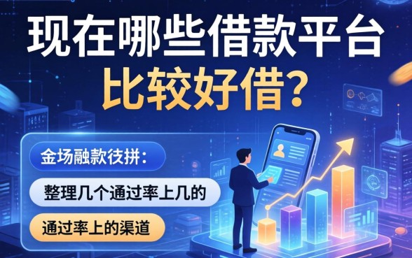 现在哪些借款平台比较好借？整理几个通过率高的渠道