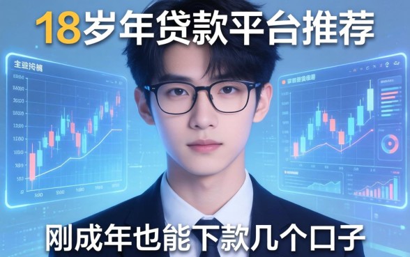 适合18岁的贷款平台推荐：刚成年也能下款的几个口子