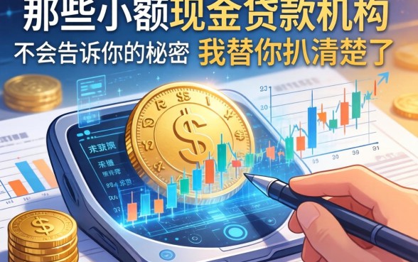 那些小额现金贷款机构不会告诉你的秘密，我替你扒清楚了