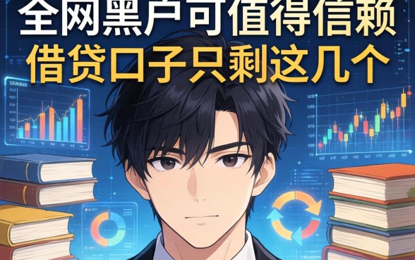 我翻遍了全网黑户可借款的平台，发现值得信赖的借贷口子只剩这几个