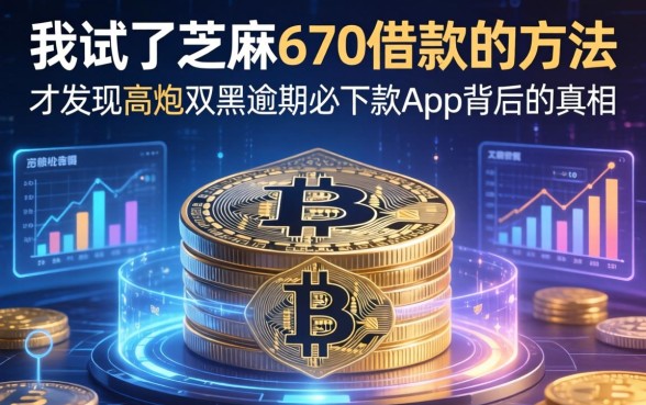 我试了芝麻670借款的方法，才发现高炮双黑逾期必下款app背后的真相