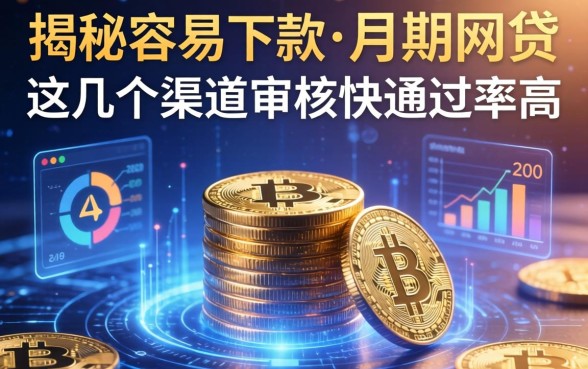 揭秘容易下款的月期网贷，这几个渠道审核快通过率高