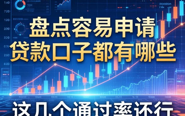 盘点容易申请的贷款口子都有哪些，这几个通过率还行