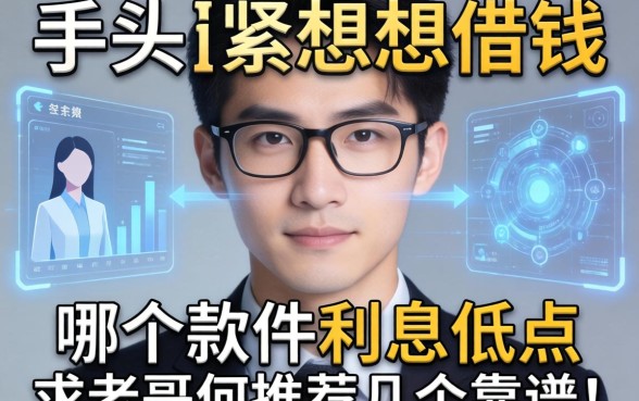 手头紧想借钱，哪个软件利息低点？求老哥们推荐几个靠谱的！