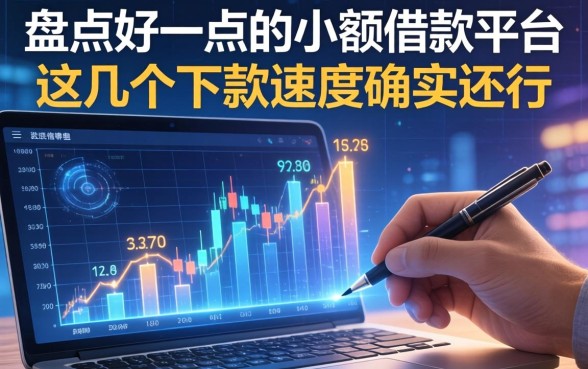 盘点好一点的小额借款平台，这几个下款速度确实还行
