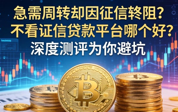 急需周转却因征信受阻？不看证信贷款平台哪个好？深度测评为你避坑