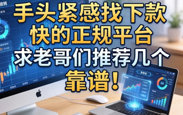手头紧想找下款快的正规平台，求老哥们推荐几个靠谱的！